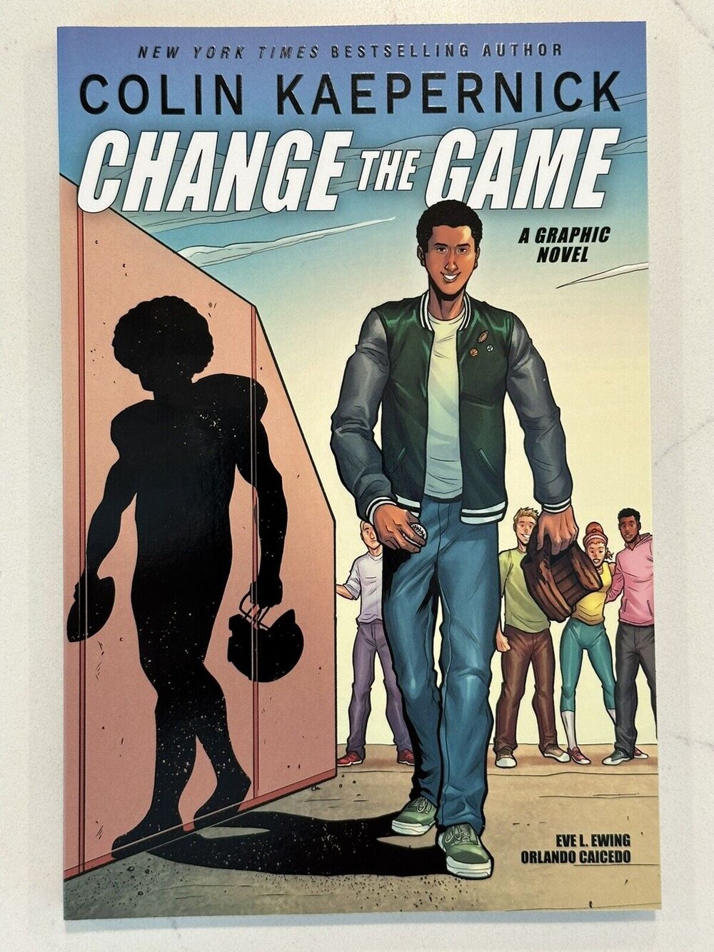 Colin Kaepernick SIGNED BOOK Change the Game FIRST EDITION Paperback AUTOGRAPHED